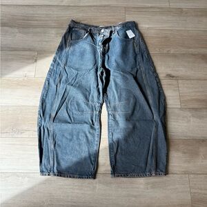 We The Free Women's Barrel Leg Indigo Jeans